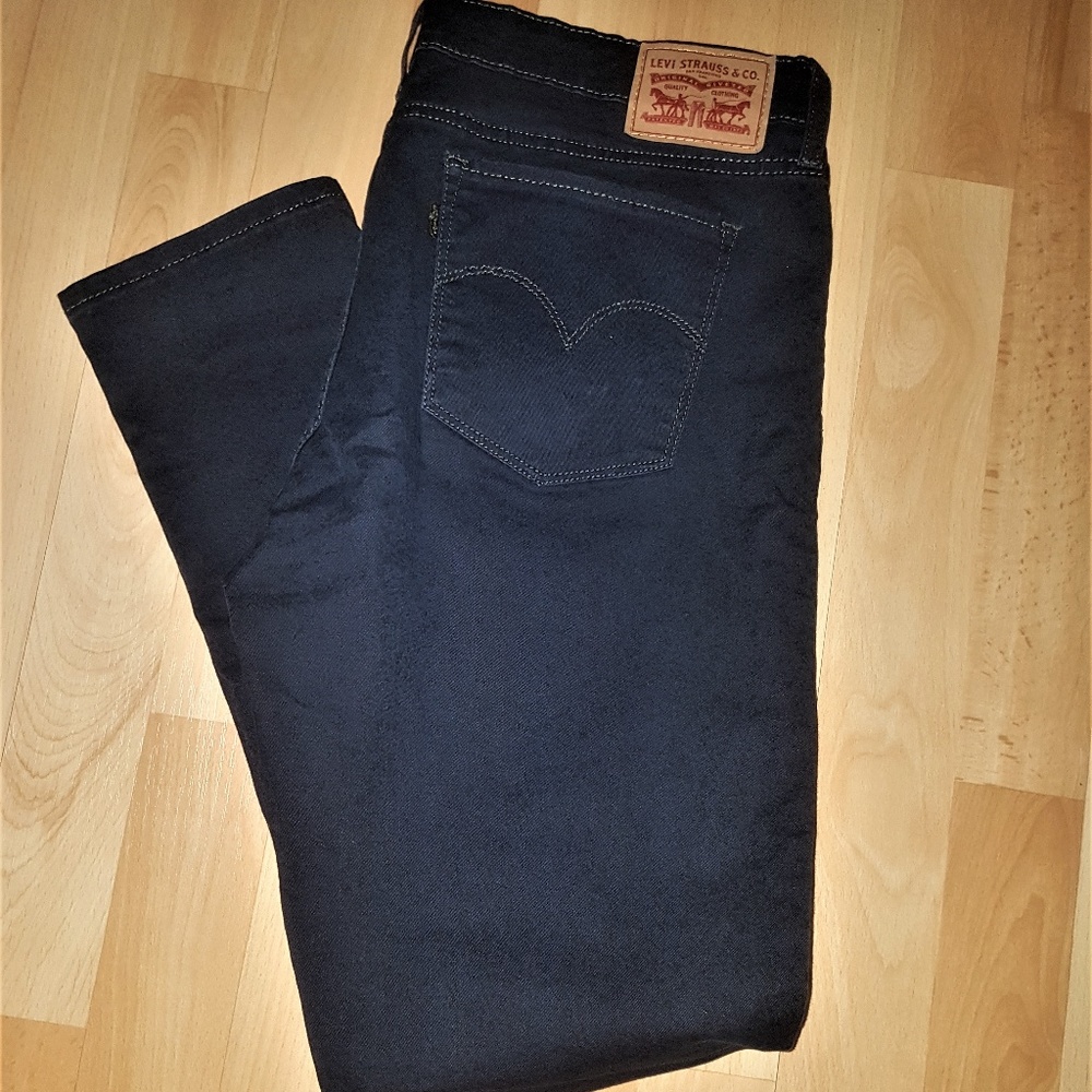 Levi's 711 Skinny Patterned Jeans